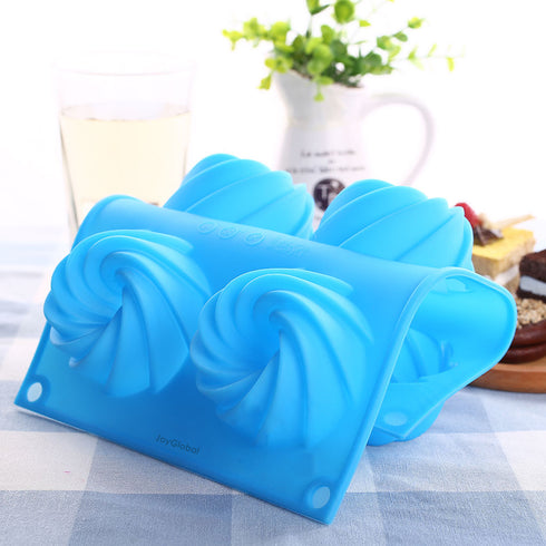 Silicone Swirl Mould - 80 Grams