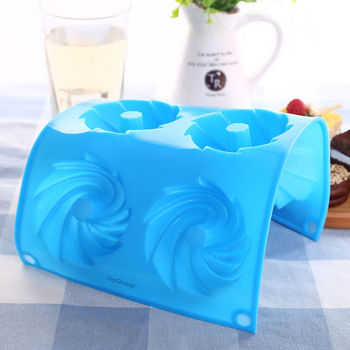Silicone Swirl Mould - 80 Grams