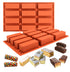 JoyGlobal 12 Cavity Rectangle Small Loaf Silicone Mould