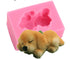 Silicone Sleeping Dog Shape Mould