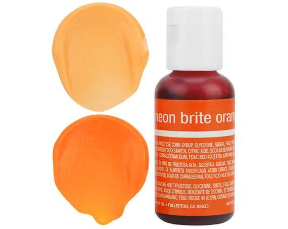 JoyGlobal Chefmaster Neon brite orange Edible Food Colour - JoyGlobal.in